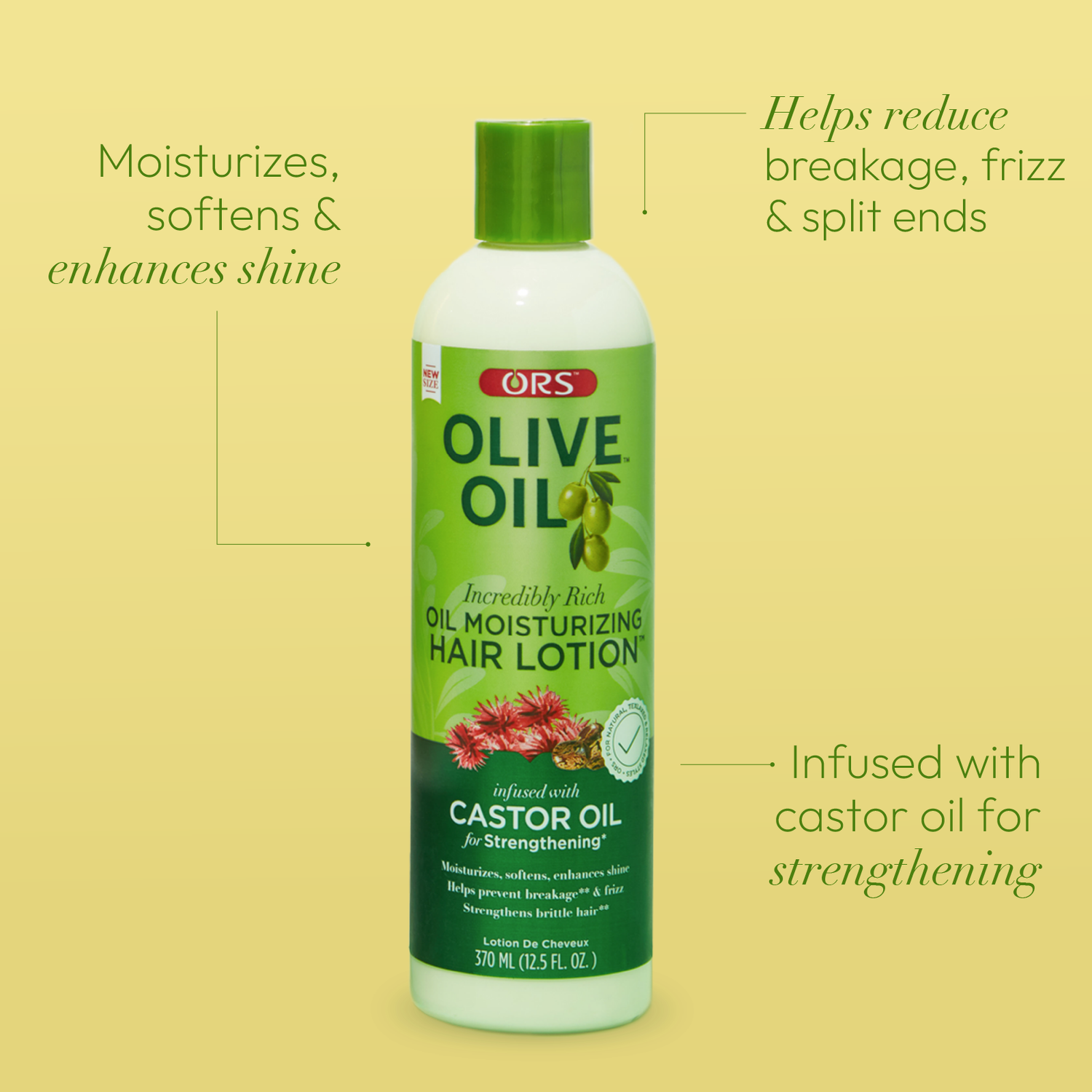 ORS Olive Oil Incredibly Rich Oil Moisturizing Hair Lotion – 8.5 oz / 251 ml