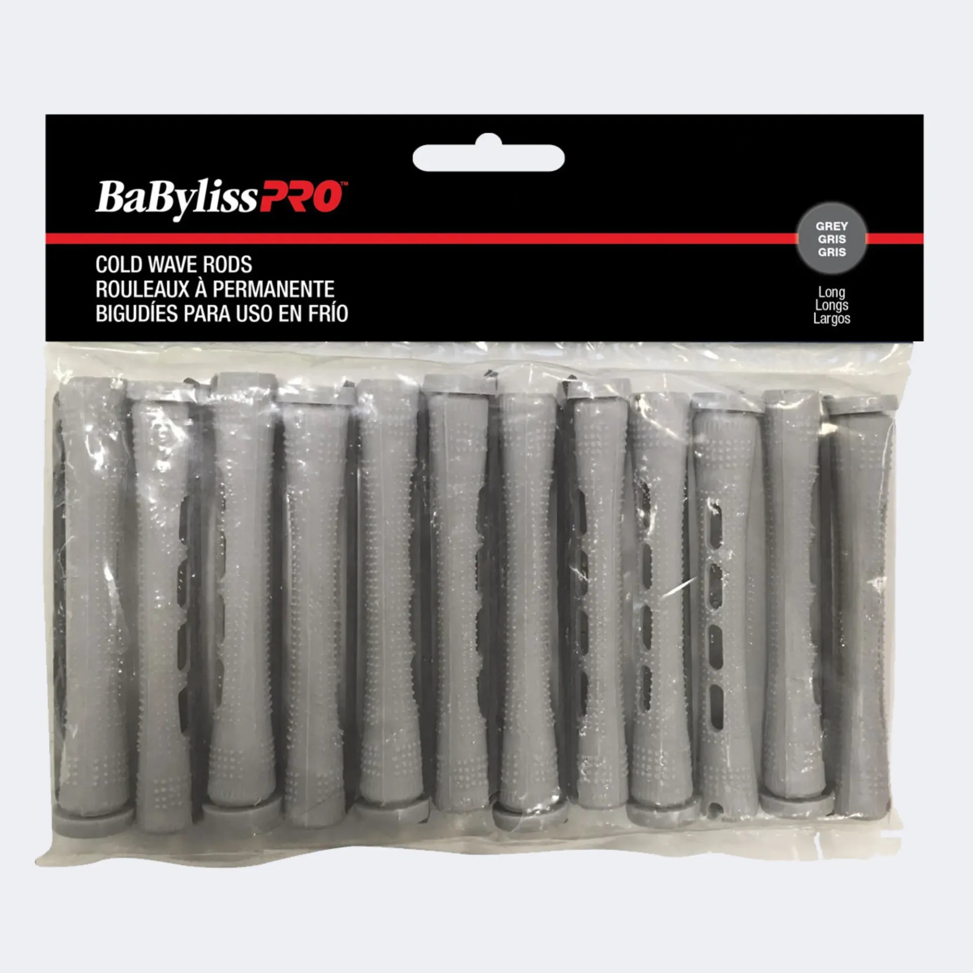 BaBylissPRO COLD WAVE RODS (Long, Grey)