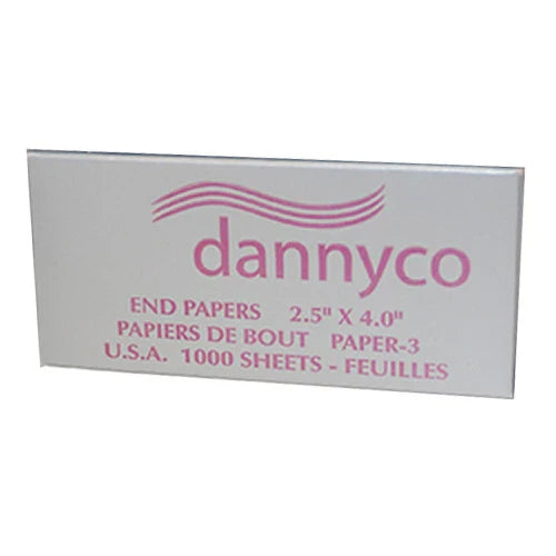 DANNYCO END PAPERS DISPENSER BOX 2.5" X 4"