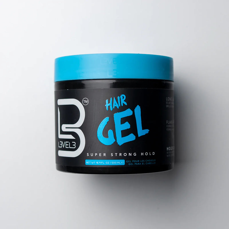 L3VEL3 Super Strong Hair Gel 16.9 OZ/500ml