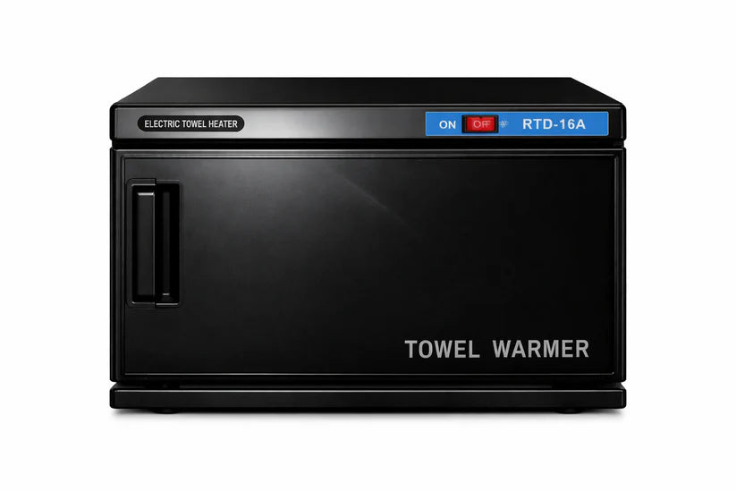 Towel Warmer, 16 L Big Capacity Professional UV Sterilizer Black Towel Warmer & Cabinet-TW30116 L Big Capacity Professional UV Sterilizer Black Towel Warmer & Cabinet