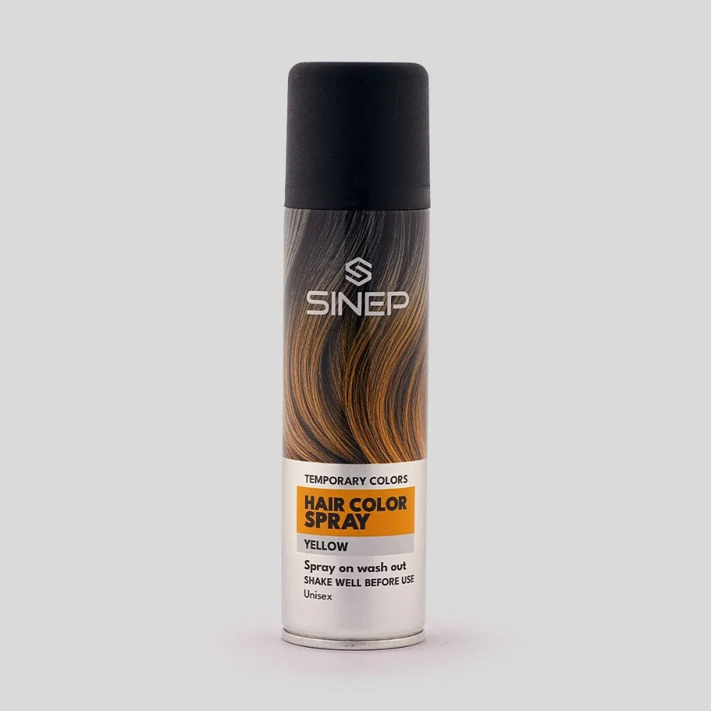 Sinep Temporary Color Spray 150ml - Yellow