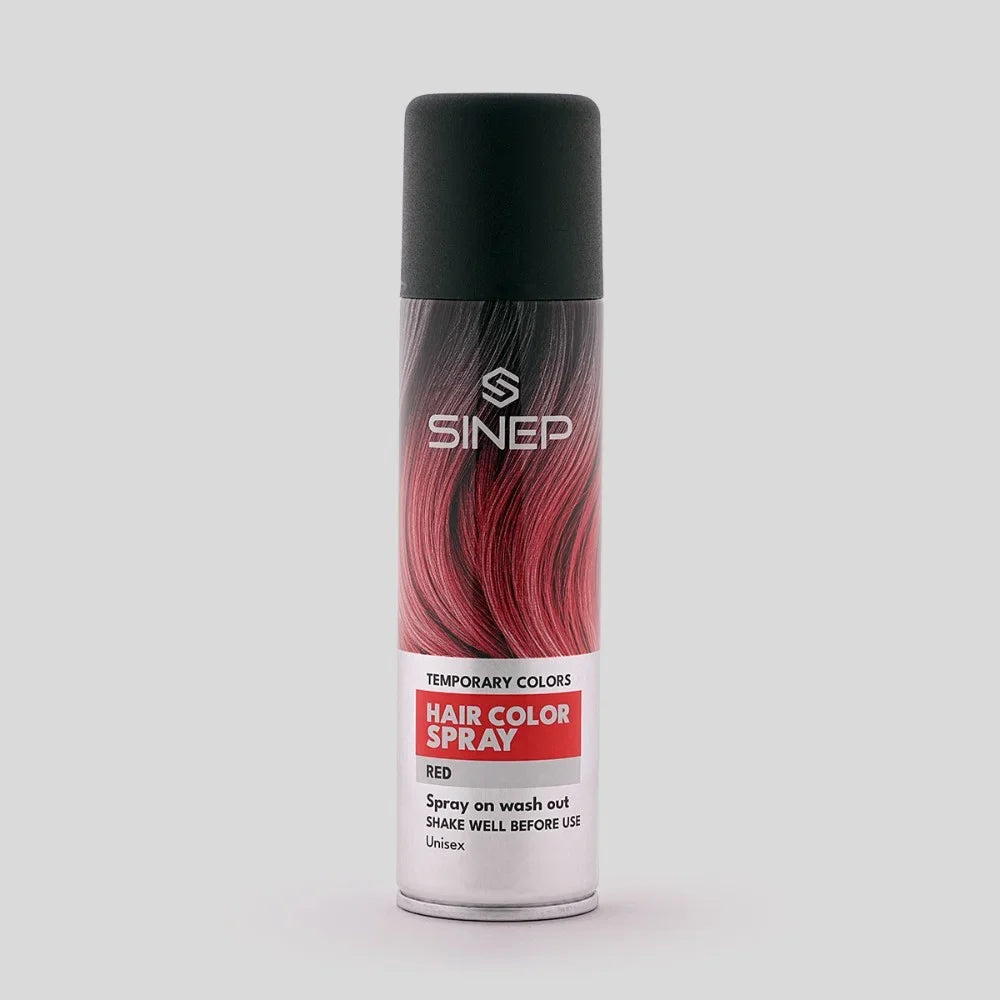 Sinep Temporary Color Spray 150ml - Red