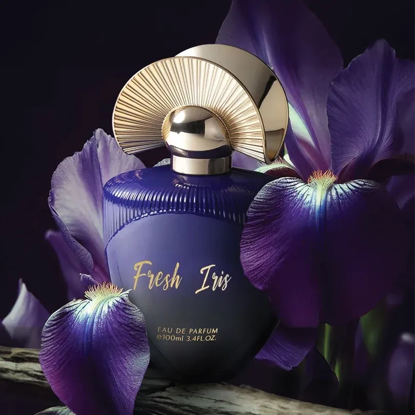 Maison Asrar Fresh Iris Eau de Parfum 100ml – Inspired by Interlude Black Iris by Amouage