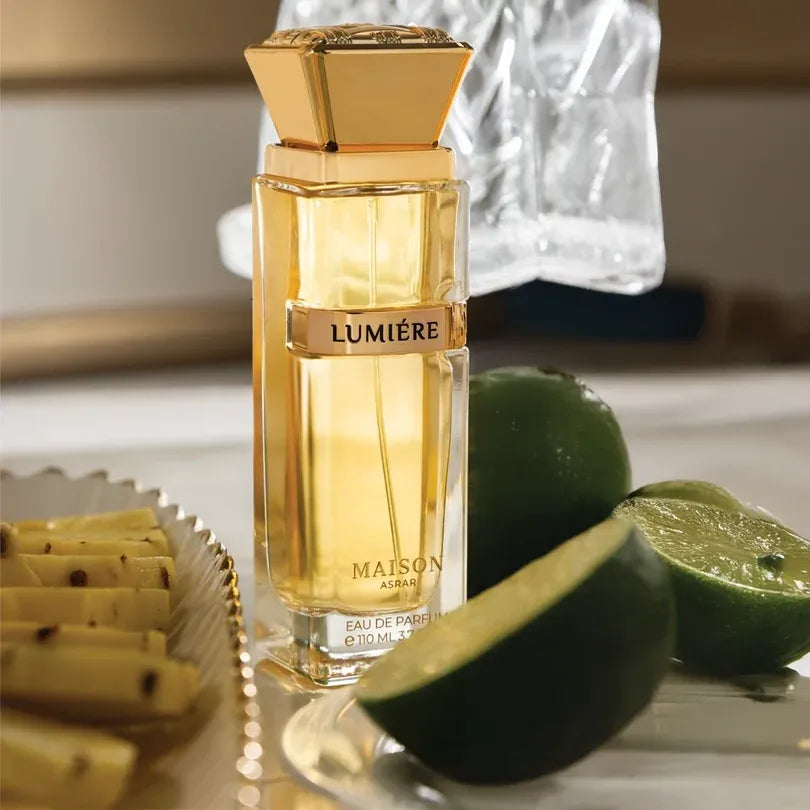 Maison Asrar Lumière Eau de Parfum 110ml – Inspired by Erba Pura by Xerjoff
