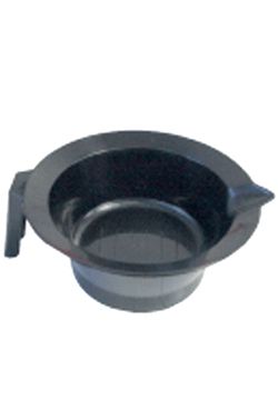 Professional Colour Mixing Bowl – Black with Rubber Base