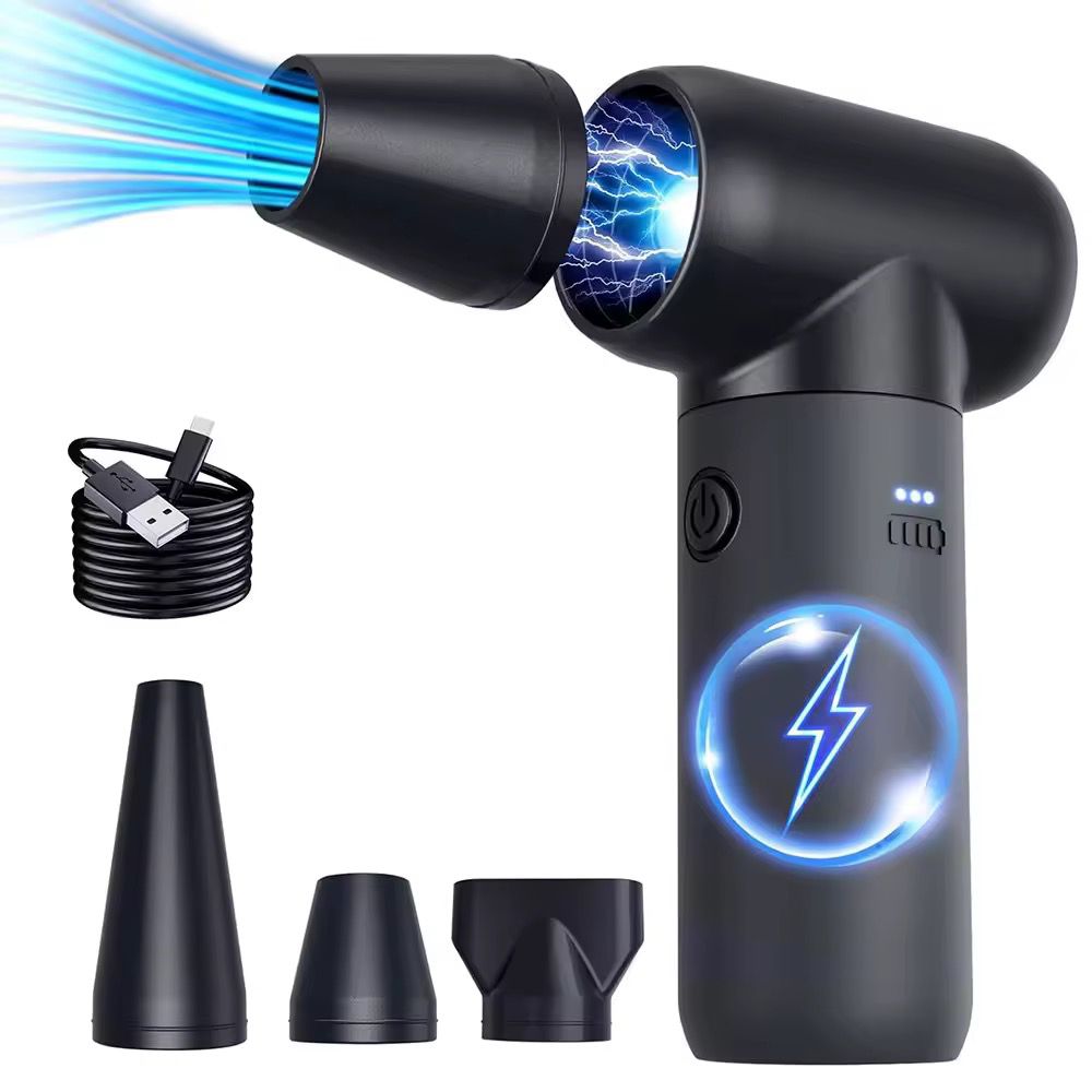 Cordless Mini Jet Fan Air Blower – 6000mAh Rechargeable