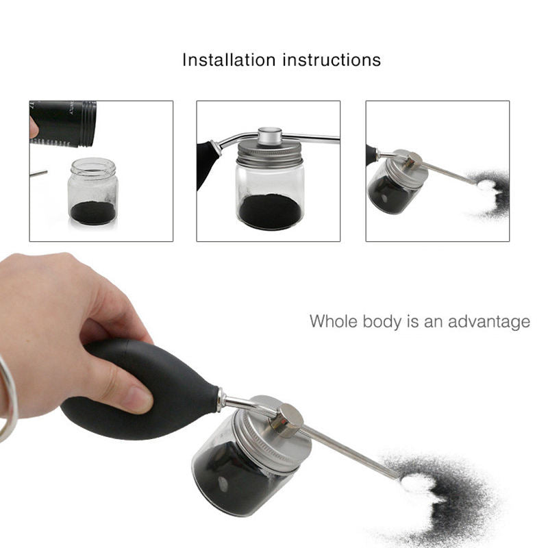 Hair Building Fibers Applicator – Precision tool for thinning hair, providing instant volume and coverage