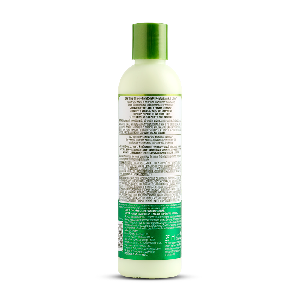 ORS Olive Oil Incredibly Rich Oil Moisturizing Hair Lotion – 8.5 oz / 251 ml