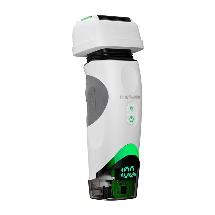 BaBylissPRO x Tomb45 Limited Edition Wireless Charging Double Foil Shaver - White (FXT45FSTW)