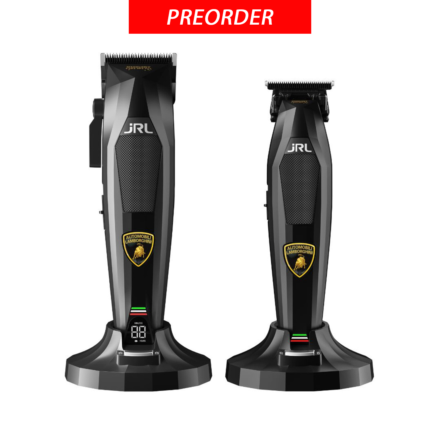 JRL x Lamborghini Diamante Clipper & Trimmer Duo – Black Edition
