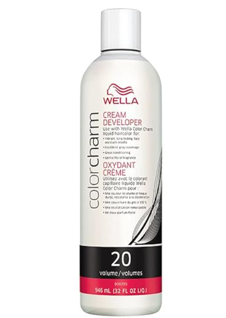 Wella Color Charm Hair Developer 20 – 20-volume developer for professional hair coloring, ensuring consistent, vibrant results with smooth application
