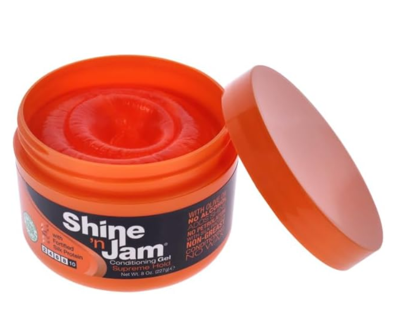 Ampro Shine 'n Jam Conditioning Gel – Extra Hold 8 oz