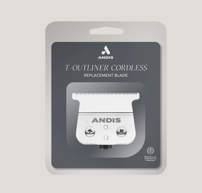 Andis Cordless T-Outliner Li Replacement T-Blade – Carbon Steel