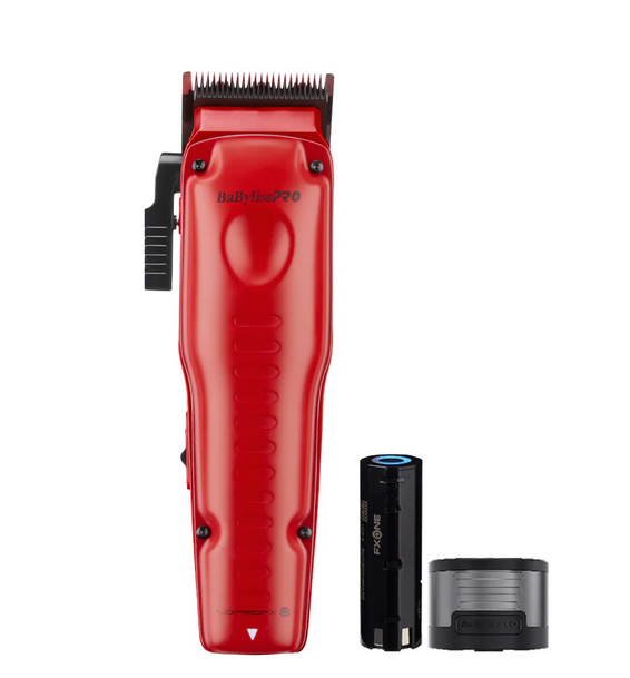 BaBylissPRO FXONE Lo‑ProFX Duo Limited Edition Matte Red Clipper & Trimmer Set