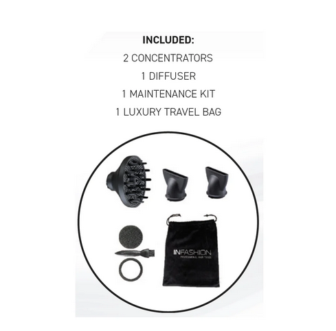 InFashion T Light Pro Dryer – Rose Gold Edition