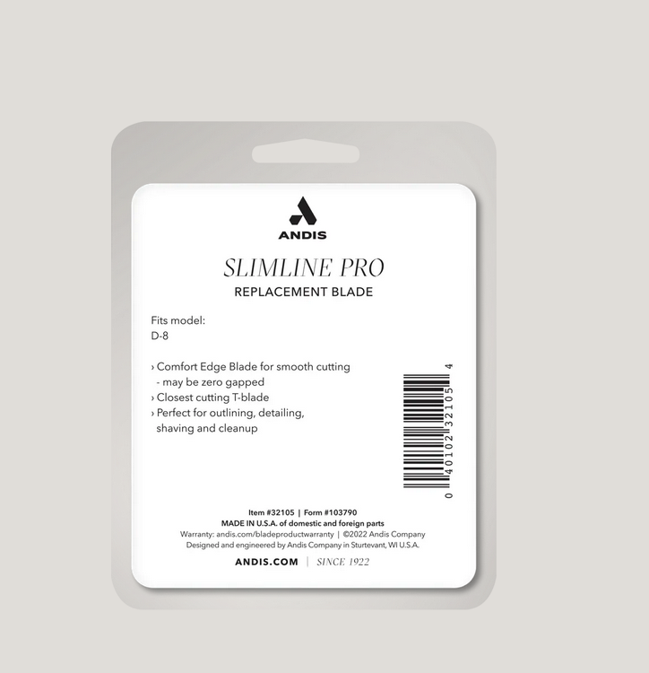 Andis Slimline Pro Li Trimmer Replacement Blade Set - Carbon Steel