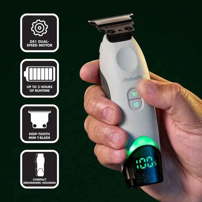 BaBylissPRO x Tomb45 Limited Edition Wireless Charging Trimmer - White