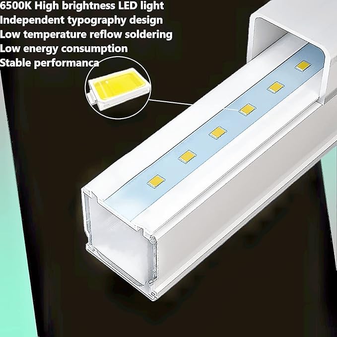 LED Garage & Salon Light – 14 Hexagon Grid LED