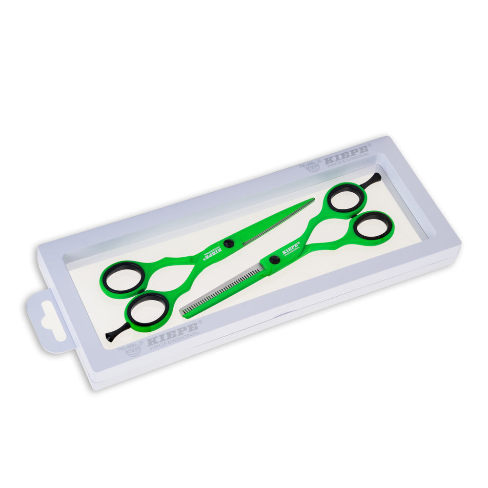 Kiepe Green Tea Professional Hairdressing Scissors 5.5”