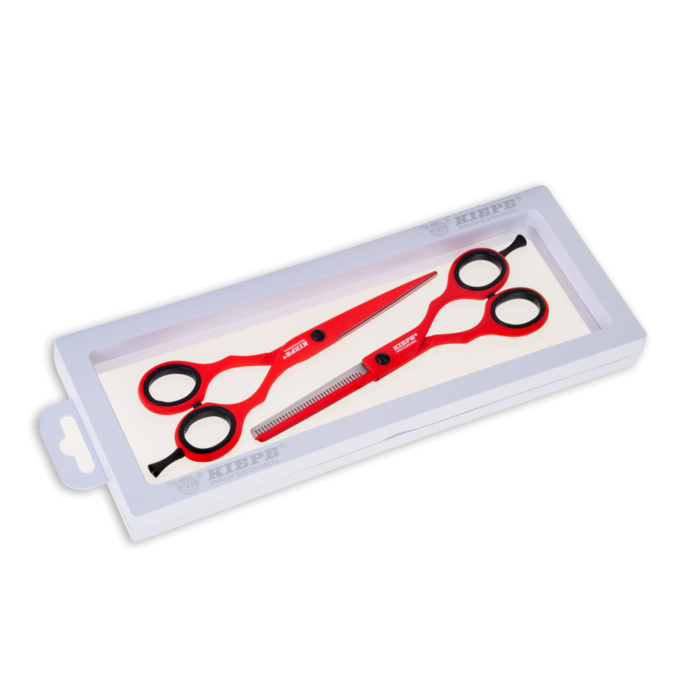Kiepe RED PASSION Professional Scissors Set – 5.5”