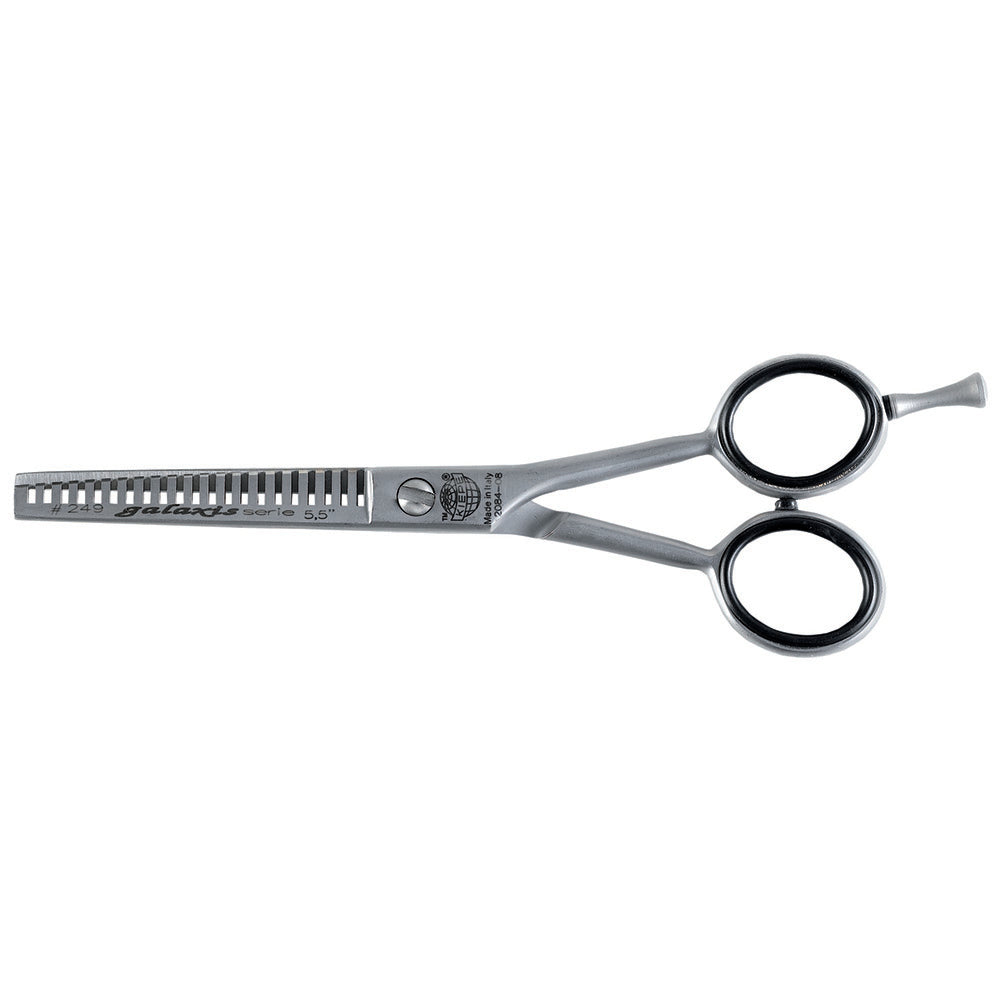 Kiepe Galaxis Thinning Scissors – 5.5" Double Blade, 21 Teeth, 35% Cutting Ratio