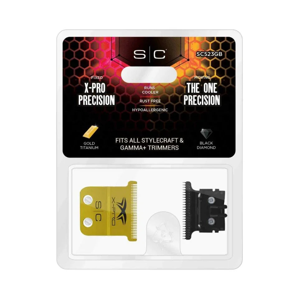 StyleCraft Blade Set – Fixed X-Pro Precision & The One Deep Tooth Cutter
