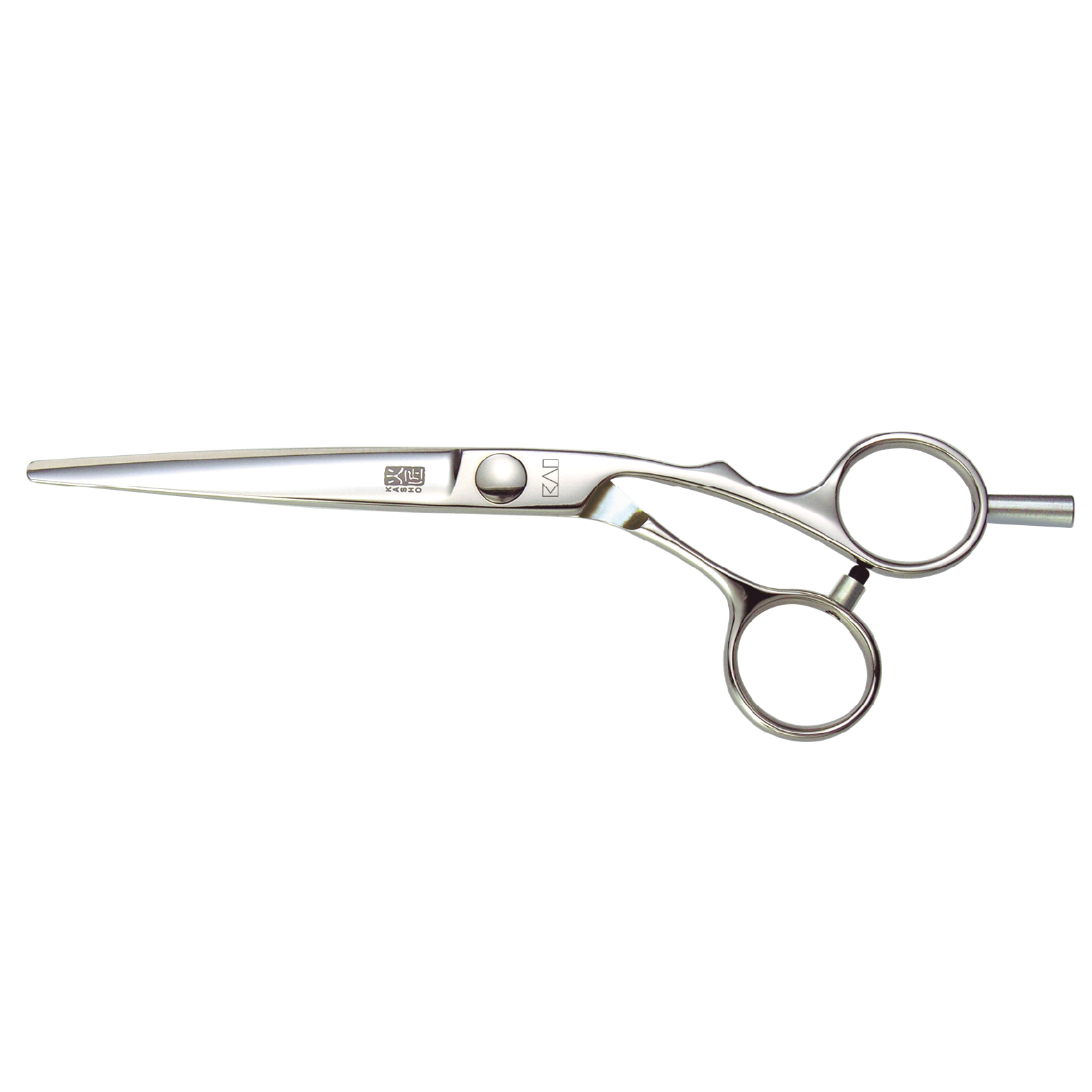 Kasho Silver Series  Offset Hairdressing Scissors – 6.0"