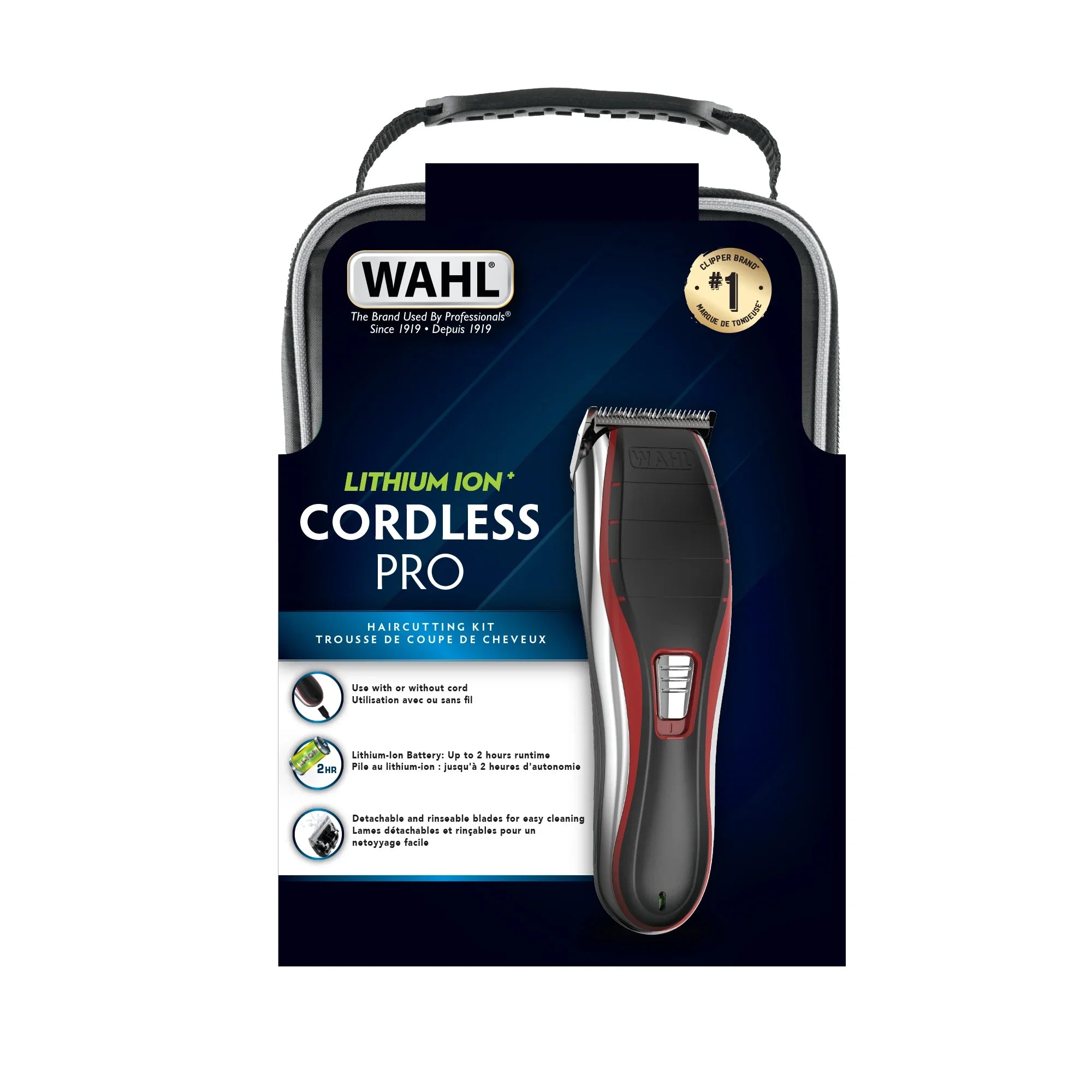 Wahl LITHIUM-ION CORDLESS PRO HAIRCUTTING KIT
