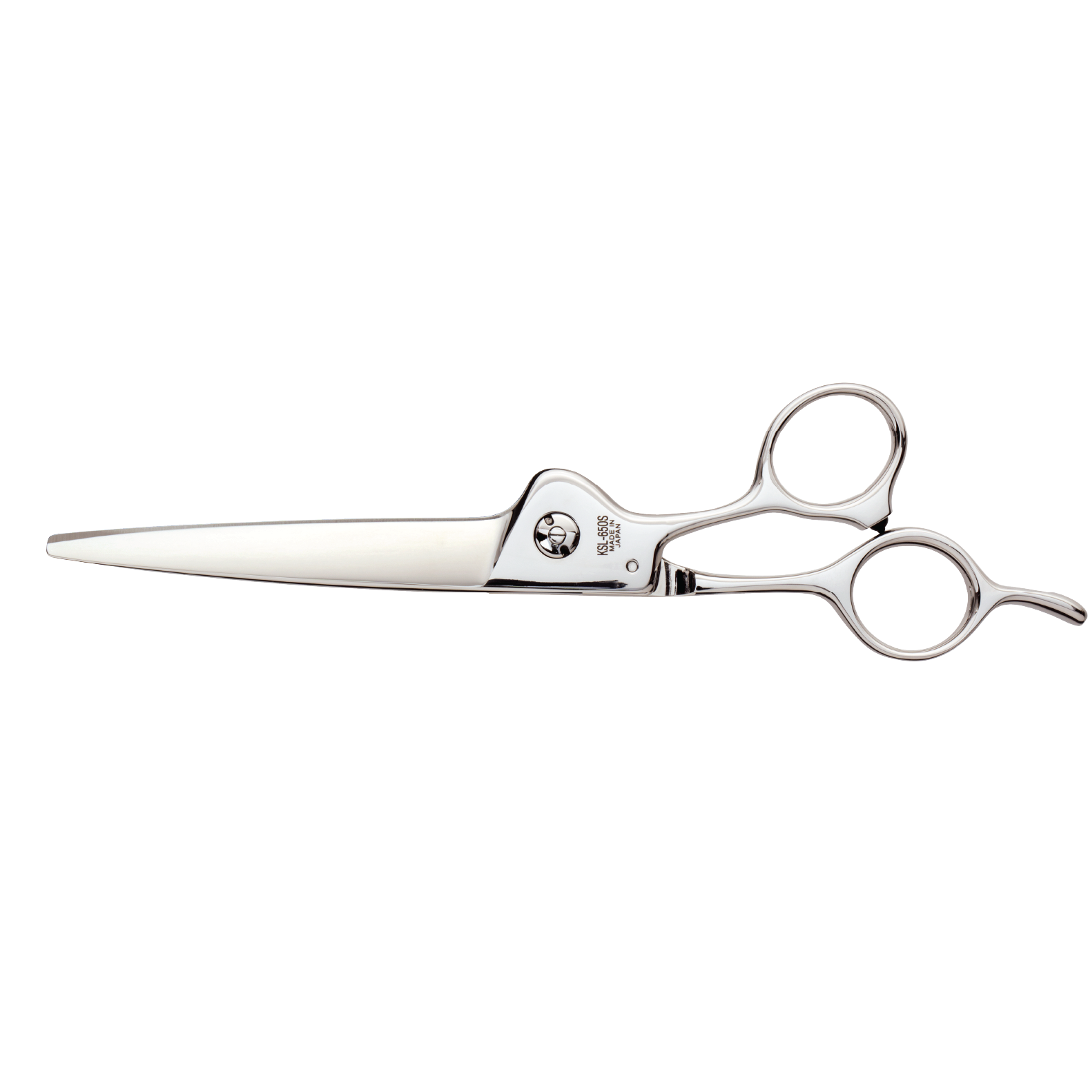 Kasho Offset Hair Shears – 6.5" Silver Series