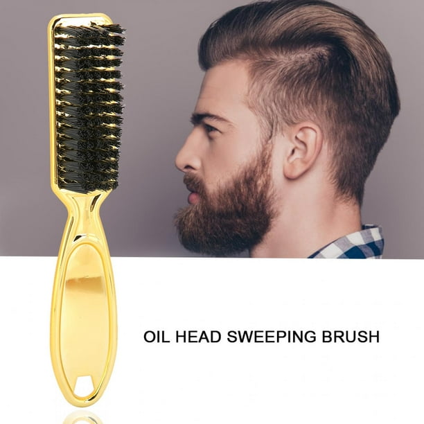 Professional Fade Brush – Gold Finish