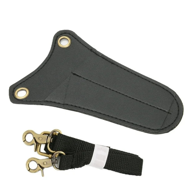 Leather Scissors Holster with Hanging Buckle – Adjustable