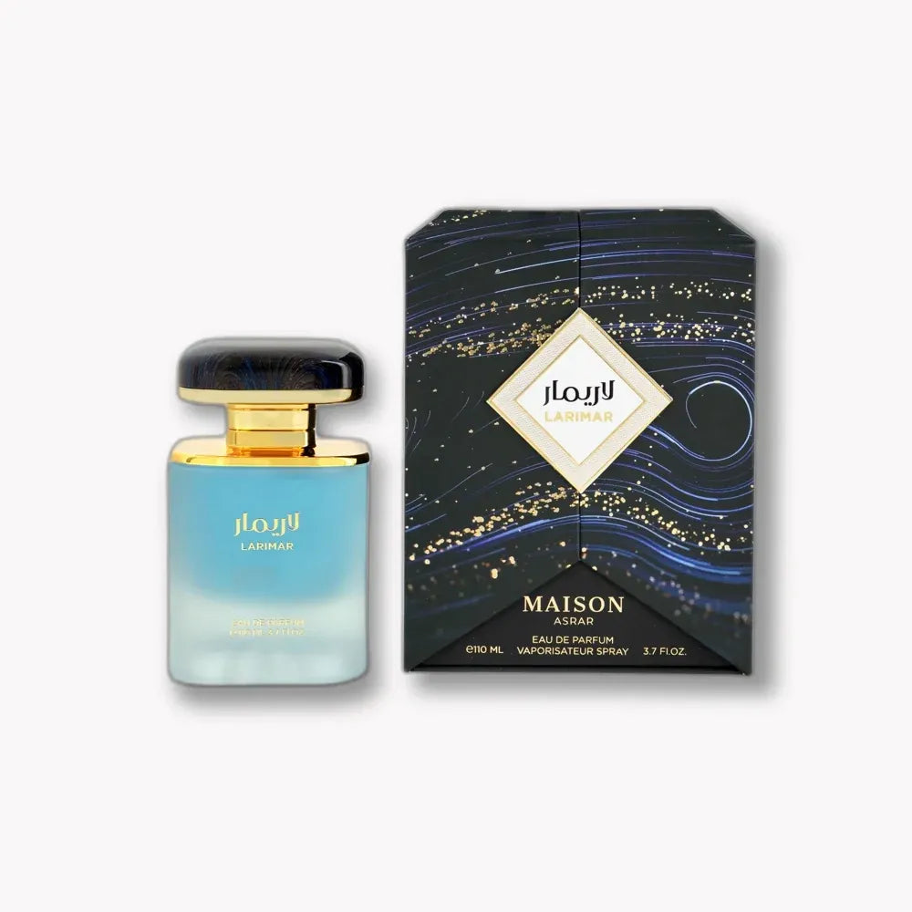 Maison Asrar Larimar Eau de Parfum 110ml – Inspired by Sauvage Elixir by Dior