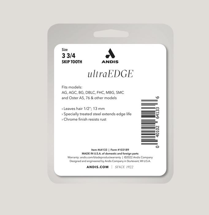 Andis UltraEdge Detachable Blade, Size 3 3/4FC