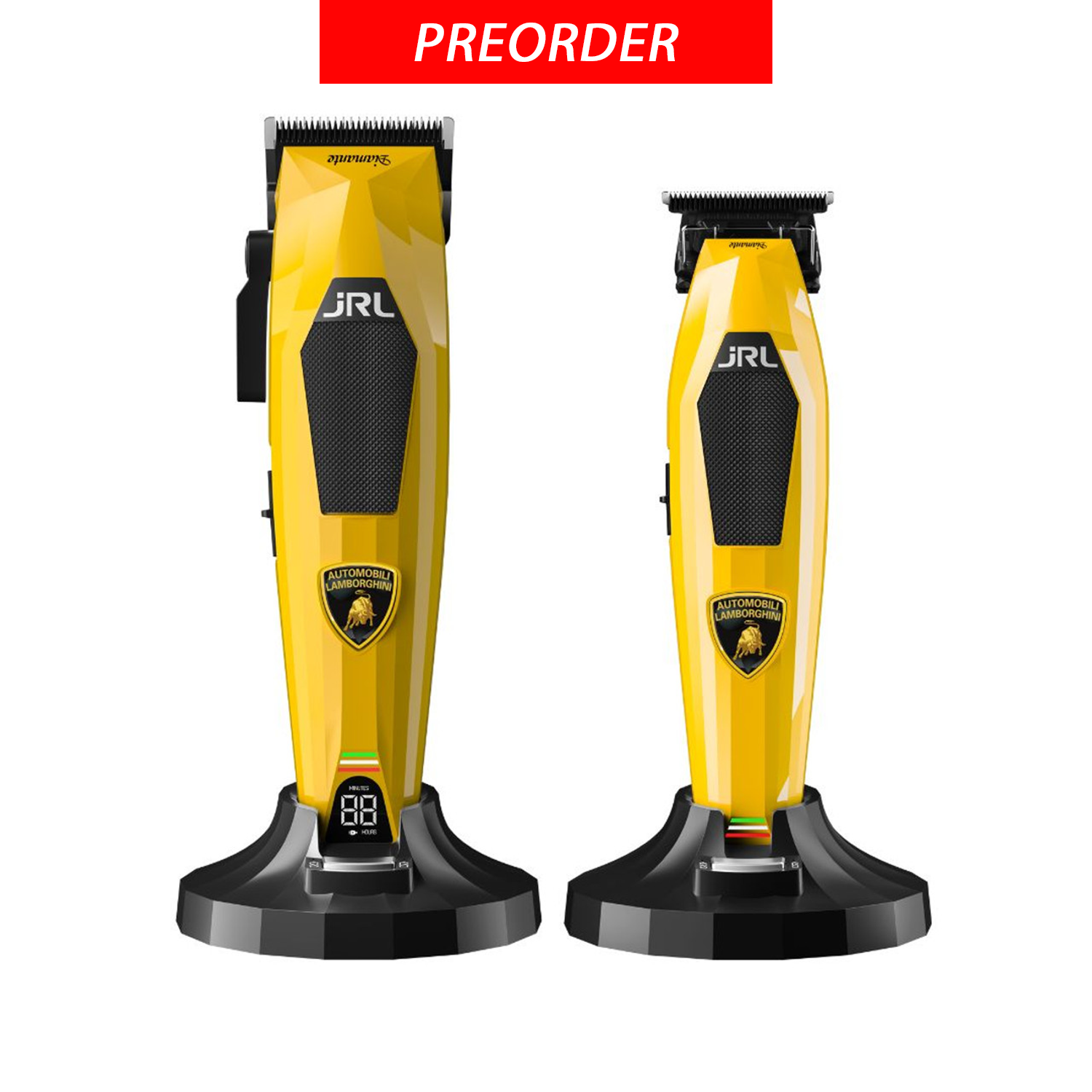 JRL x Lamborghini Diamante Clipper & Trimmer Duo – Yellow Edition