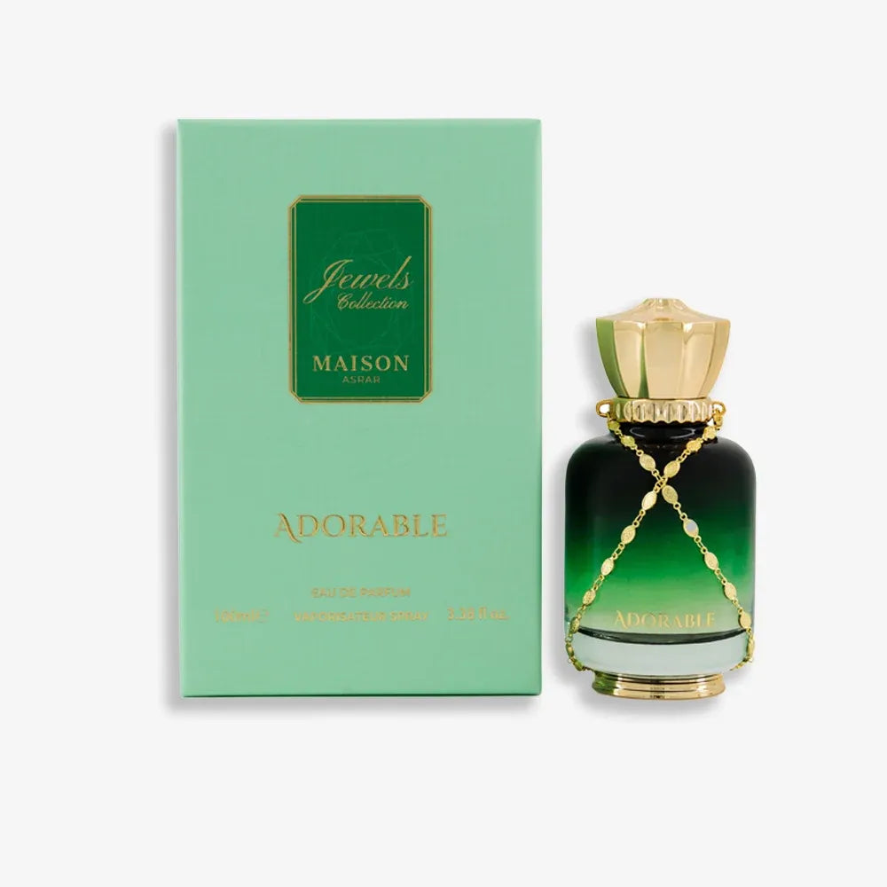 Maison Asrar Adorable Eau de Parfum 100ml – Inspired by Rose Malaki by Chopard