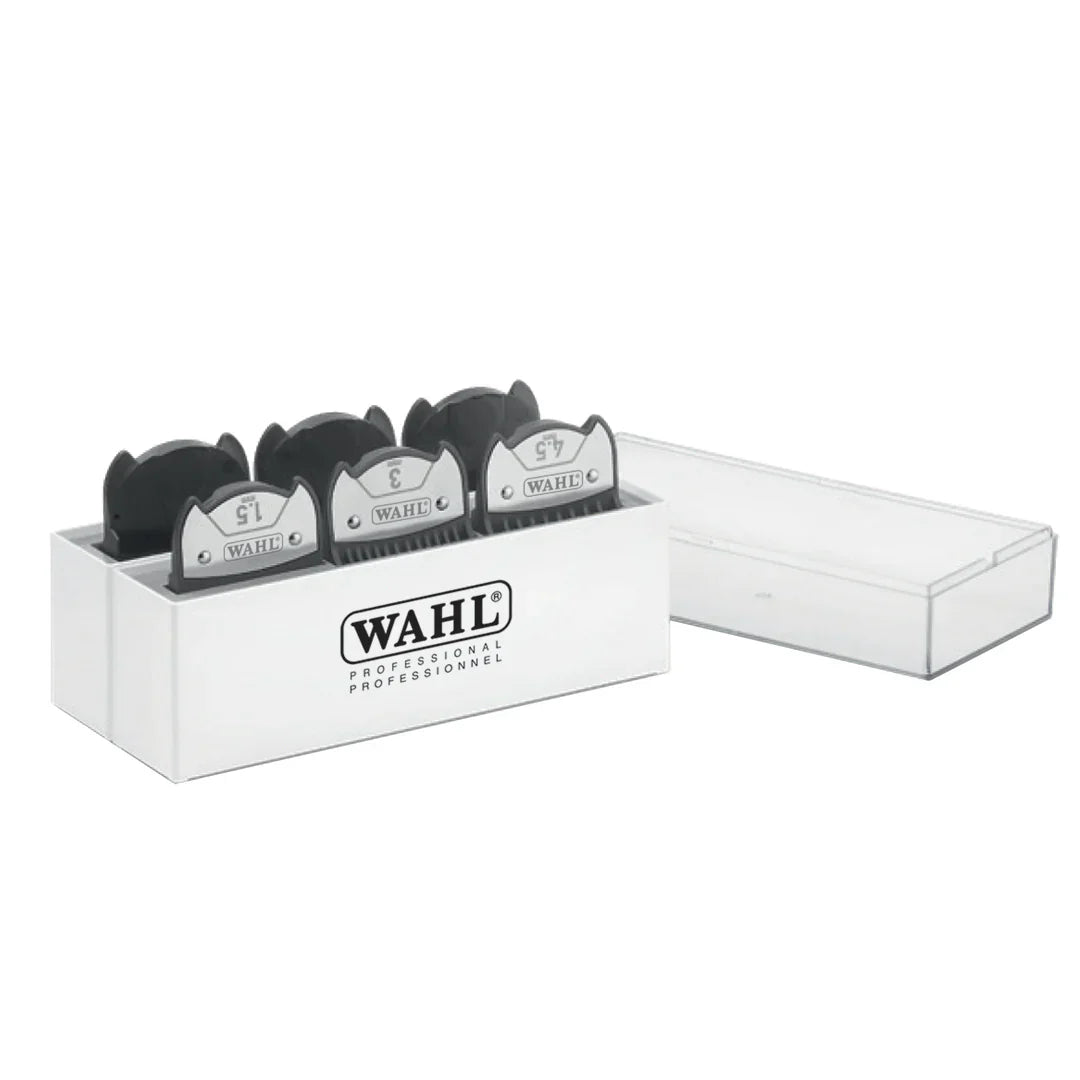 WAHL MAGNETIC PREMIUM ATTACHMENT COMBS IN STORAGE BOX