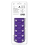 Andis 560997 OG Master Dual Magnet Clipper Guard Set - 5-Pack, Purple