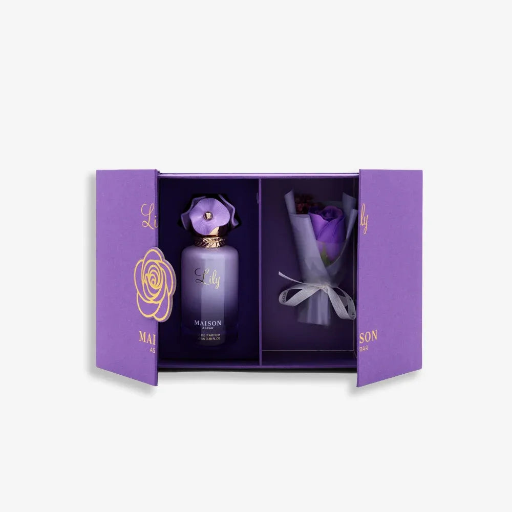 Maison Asrar Lily Eau de Parfum 100ml – Inspired by Very Good Girl Glam by Carolina Herrera