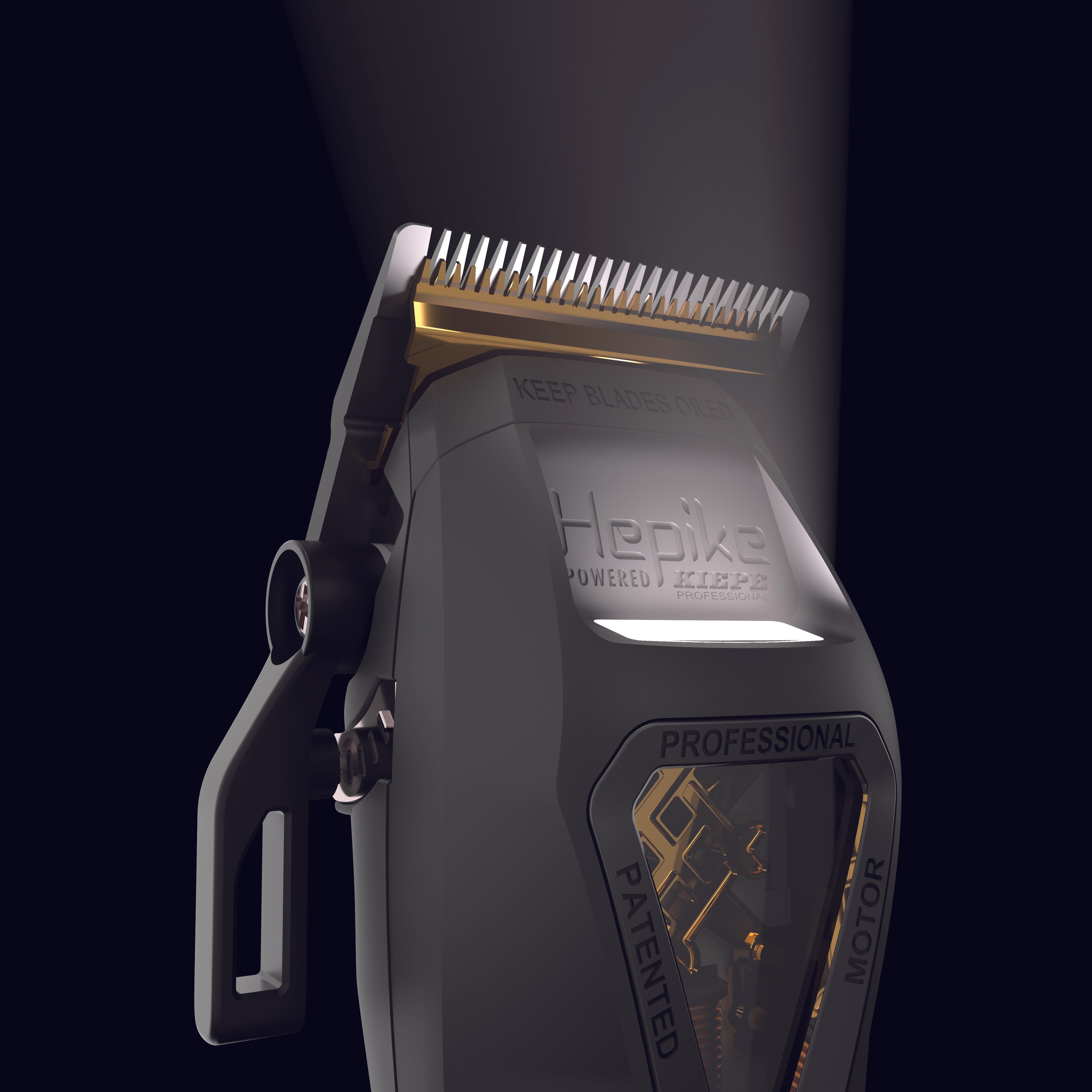 Kiepe HEPIKE Cordless Hair Clipper 6360 with High-Power Vector Motor