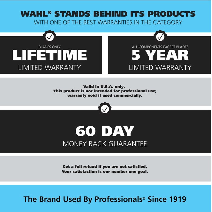 Wahl Pro Series High Visibility Cordless Rechargeable Skeleton Trimmer