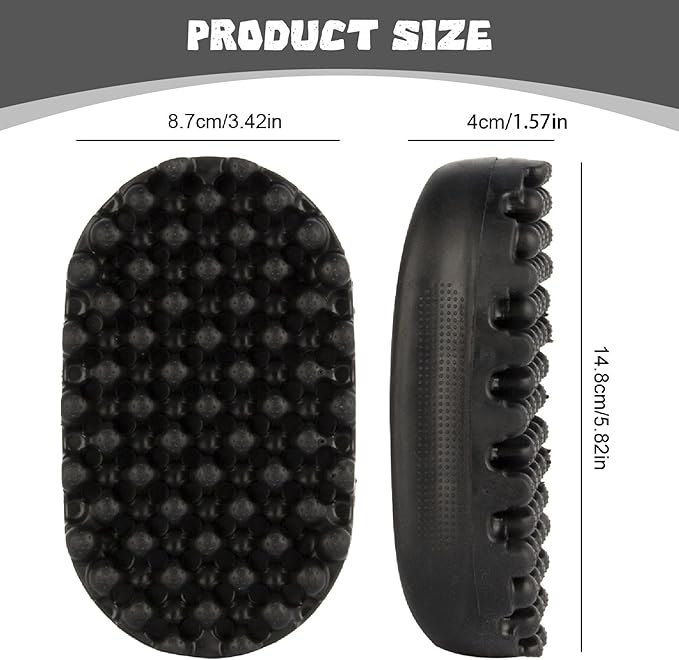 Curl Sponge Twist Brush – Rubber Afro Curl & Coil Brush