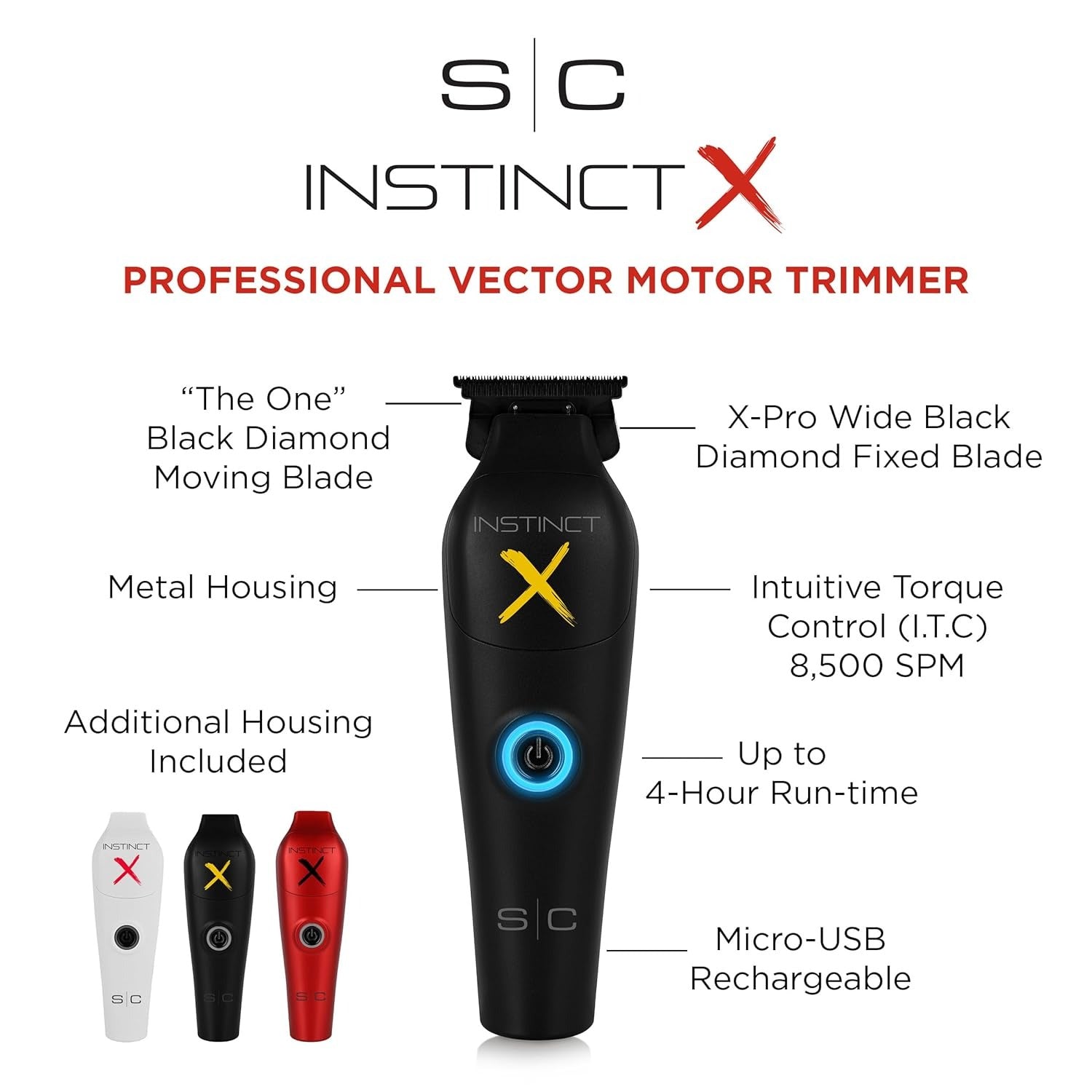 StyleCraft Instinct X Metal Trimmer