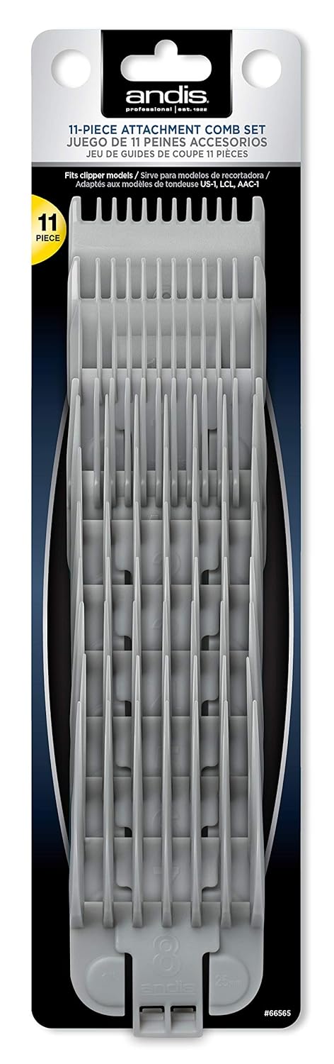 Andis 11-Piece Attachment Comb Set #66565