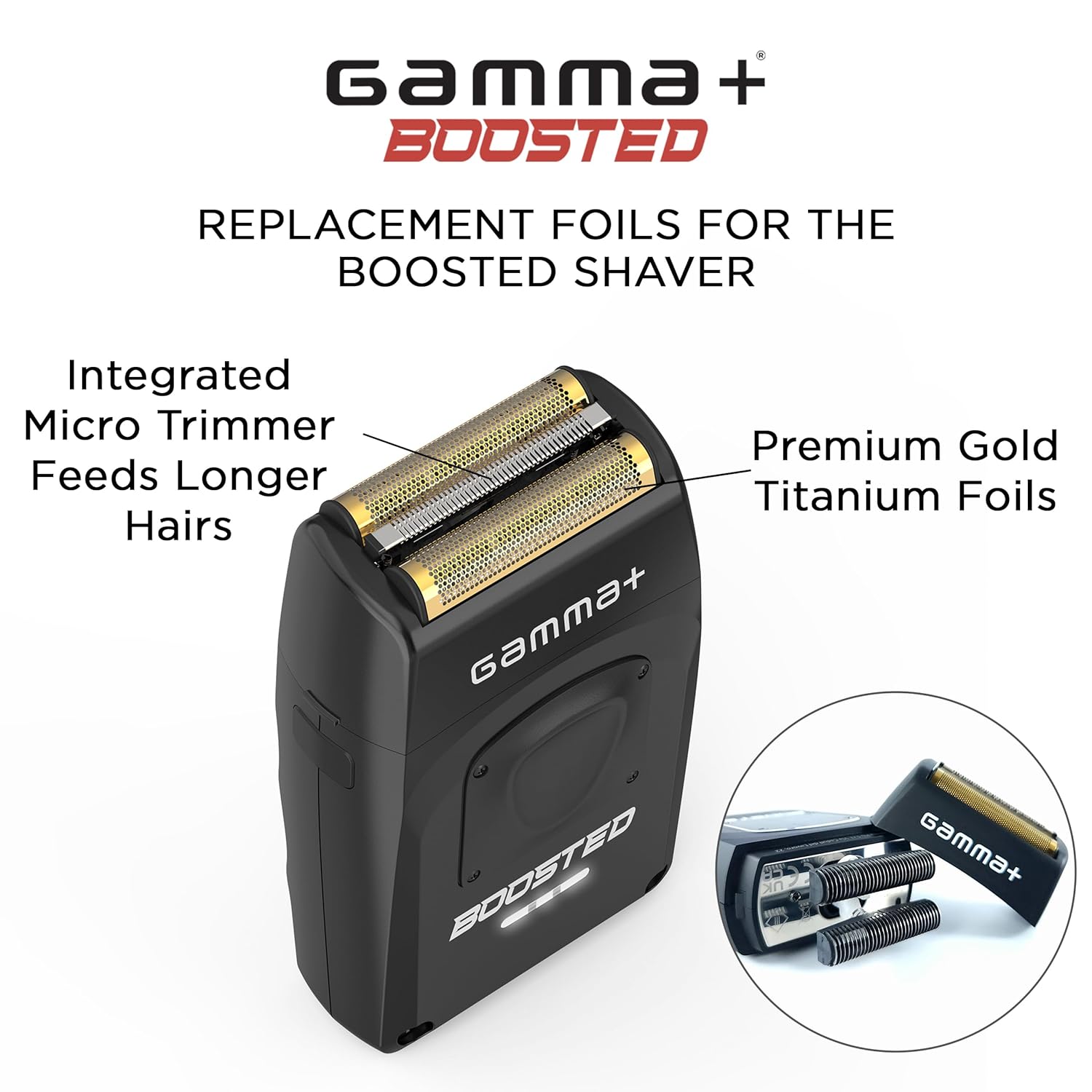 GAMMA+ BOOSTED GOLD TITANIUM FOILS