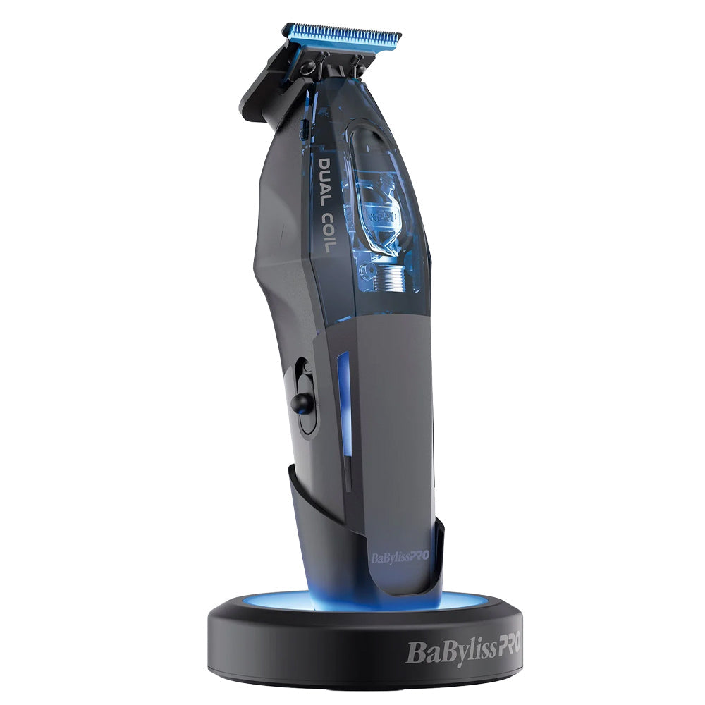 BaBylissPRO Combo Dual-Coil Motor Clipper & Trimmer with Charging Stands FX95C & FX95T - Super Power Motors