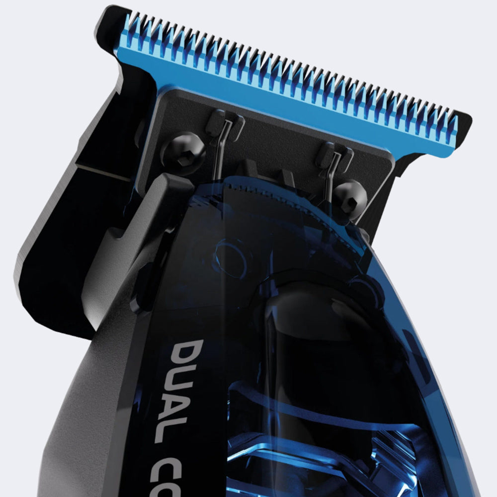 BaBylissPRO Dual-Coil Motor Trimmer with Charging Base - Super Power 8,500 RPM and MIM T-Blade
