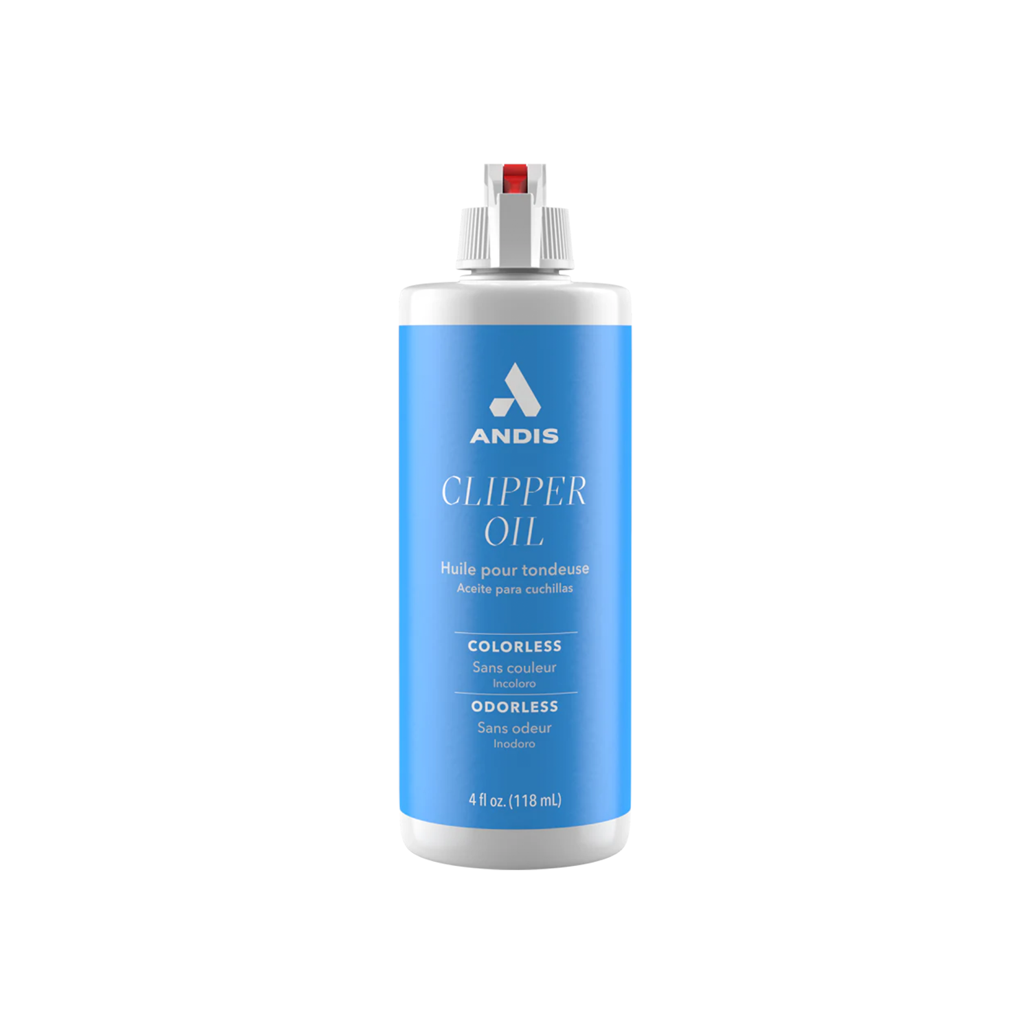 Andis Clipper Oil bottle for hair clipper lubrication – 4 oz premium blade oil