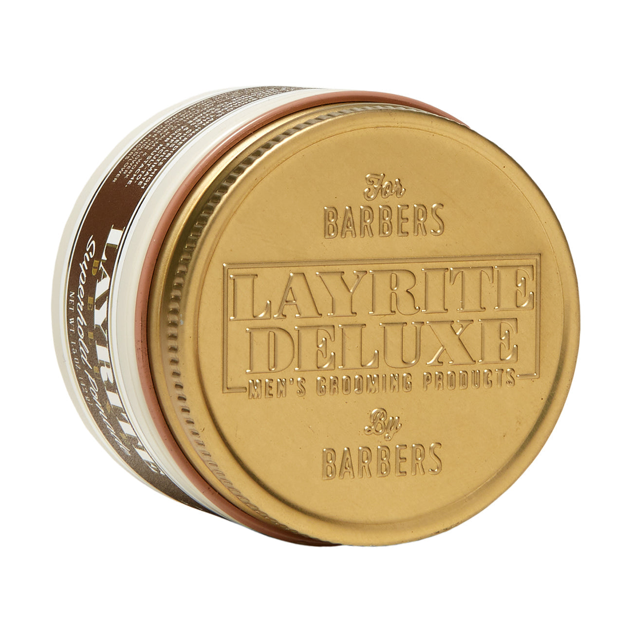 Layrite Deluxe Superhold Pomade – High Hold Water-Based Hair Pomade (4.25oz)