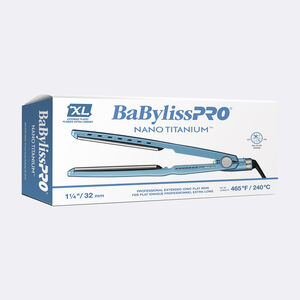BaBylissPRO Nano Titanium Professional Extended 1-1/4" Ionic Flat Iron